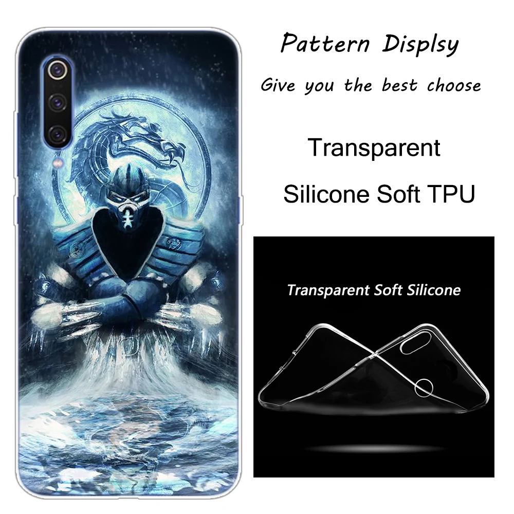 003 Горячая Mortal Kombat силиконовый чехол для Xiaomi Pocophone F1 9T 9 9SE 8 A2 Lite A1 A2 Mix3 Redmi K20 7A Note 4 4X5 6 7 Pro S2 крышка - Цвет: 003