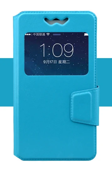 A2 модная универсальная из искусственной кожи чехол для Alcatel Pixi 4 5010D 5045D One Touch рoр 3 5065D 5015X Idol 2 6037K 6037Y 6037B крышка - Цвет: blue