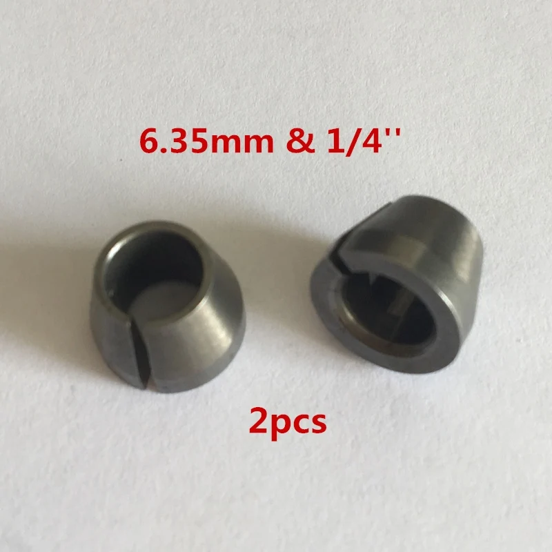 2pcs Втулка Конусная Зажимная гайка Замена для Makita 3709 3710 MTR050 MTR051 MT370 MT372 часть № 76366-2 электрический триммер Цанговая гайка - Цвет: 2pcs