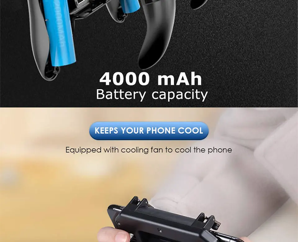 FANGTUOSI Pubg Геймпад контроллер мобильный джойстик для шутеров игровой курок Aim кнопка телефон Геймпад контроллер с охлаждающим вентилятором