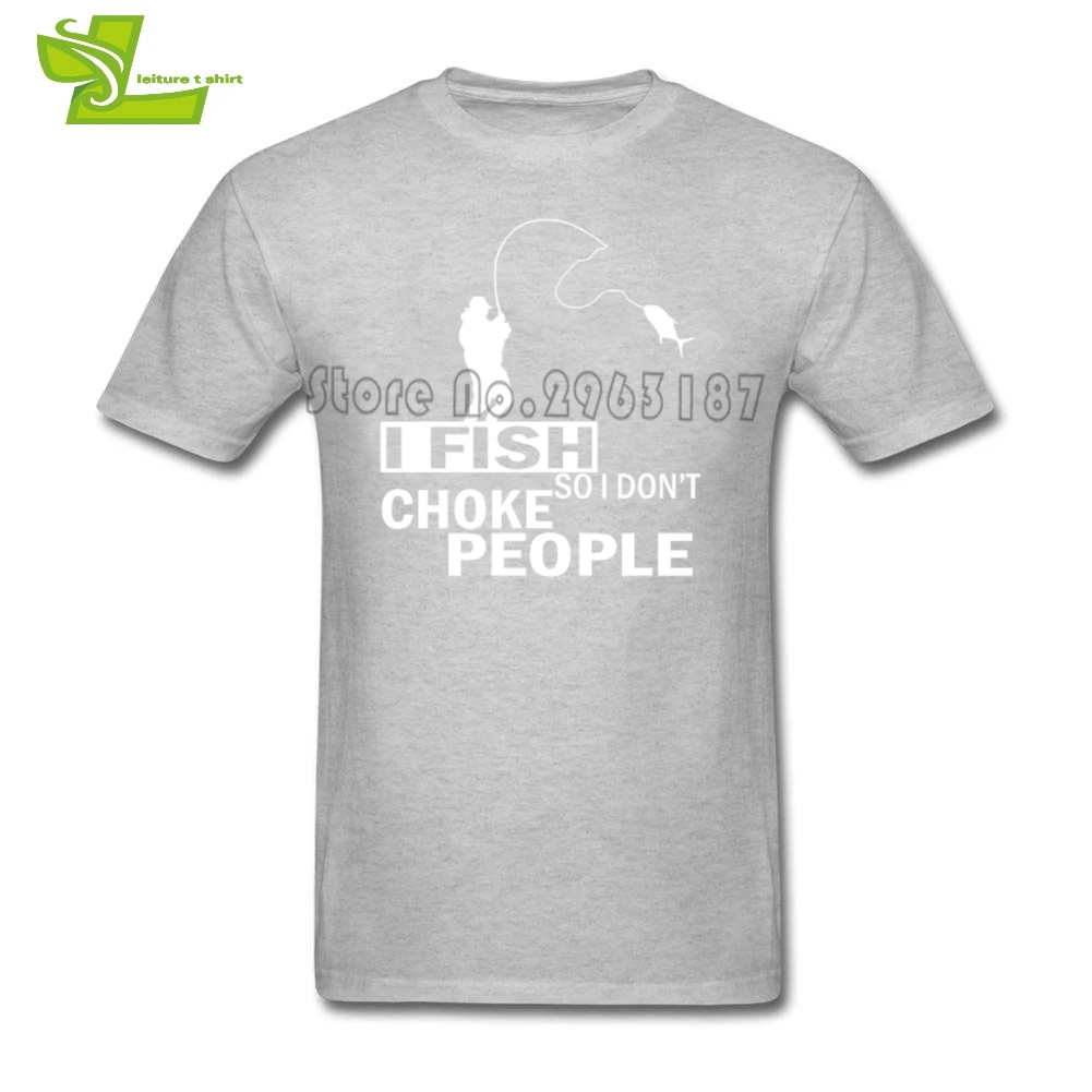 I Fish So Don't Choke People футболка для подростков Новое поступление простые футболки