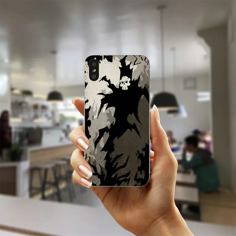 Hot Anime Soul Eater Logo Soft TPU Silicone Transparent Mobile Phone Cases Cover for iPhone 8 7 6 6S Plus X 10 5 5S SE 5C 4 4S | Мобильные