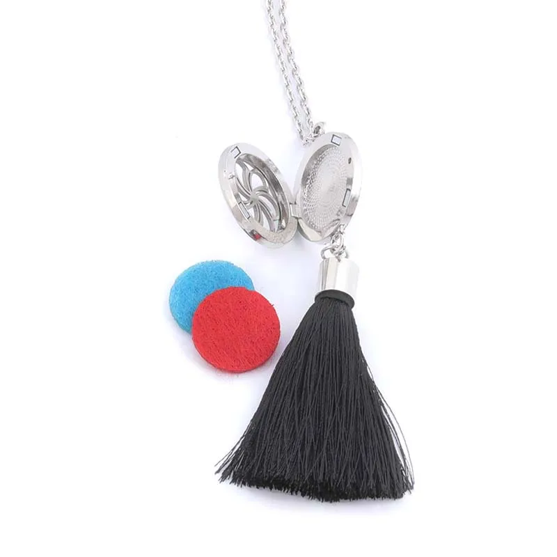 Высокое качество Сова ароматерапия из нержавеющей стали коробка кулон ожерелье