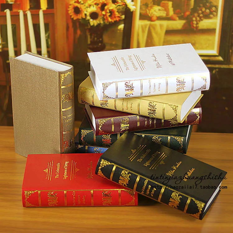 

10PC Factory direct study props European simulation 0613 book decoration Book box