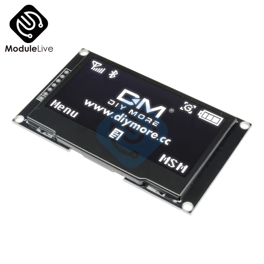 2,42 дюймовый ЖК-экран 12864 OLED дисплей модуль IIC IEC SPI серийный C51 STM32 SSD1309 для Arduino 128X64 белый/синий/зеленый/желтый