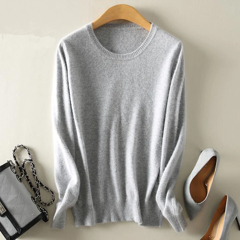 sweaters women sweater Fashion Autumn Cashmere Wool Kint Sweater Solid Slim Sexy Pullovers Coat Female Blouse Knit WA646 | Женская