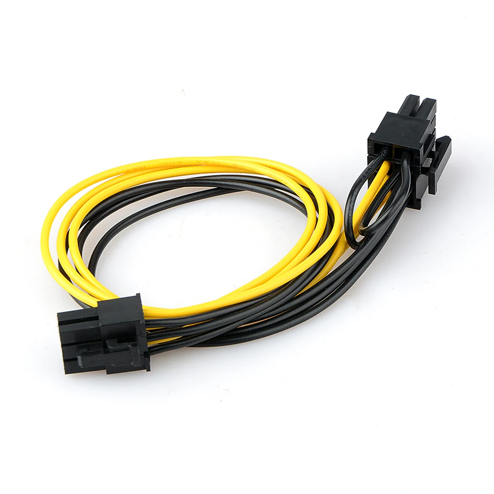 30 см 6-контактный разъем для 8-контактный (6 + 2) папа PCI Express кабель адаптера питания