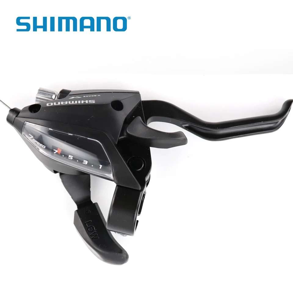 Велосипедные рычаги переключения тормозов SHIMANO ST EF500 3x7S|Велосипедный