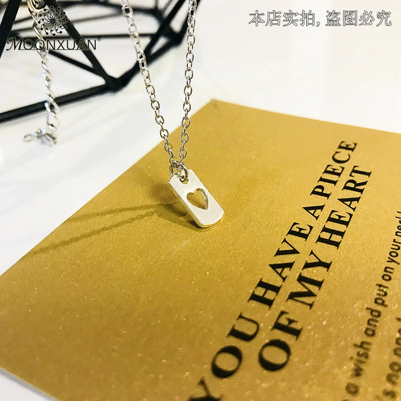 Женское колье с сердечками dogear золотистое массивное ожерелье геометрическим