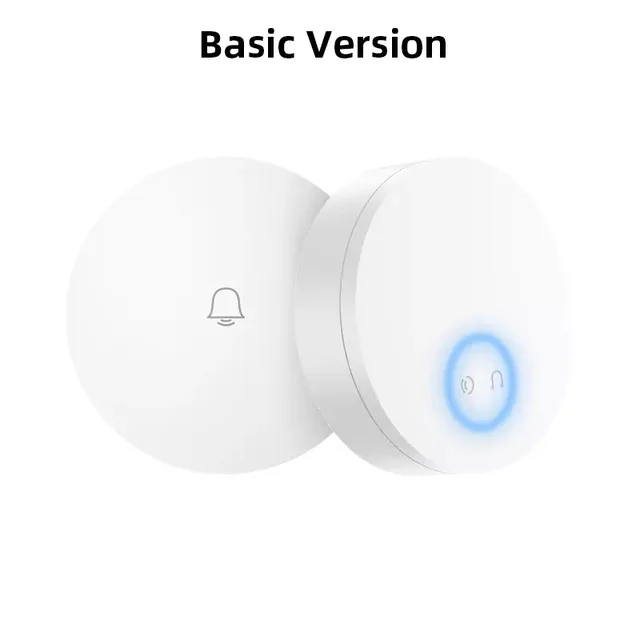 basic version Oraginal Xiaomi Mijia Linptech wifi самогенерирующий беспроводной дверной звонок работает с приложением Mijia Функция Смарт-управления памятью - Цвет: basic version