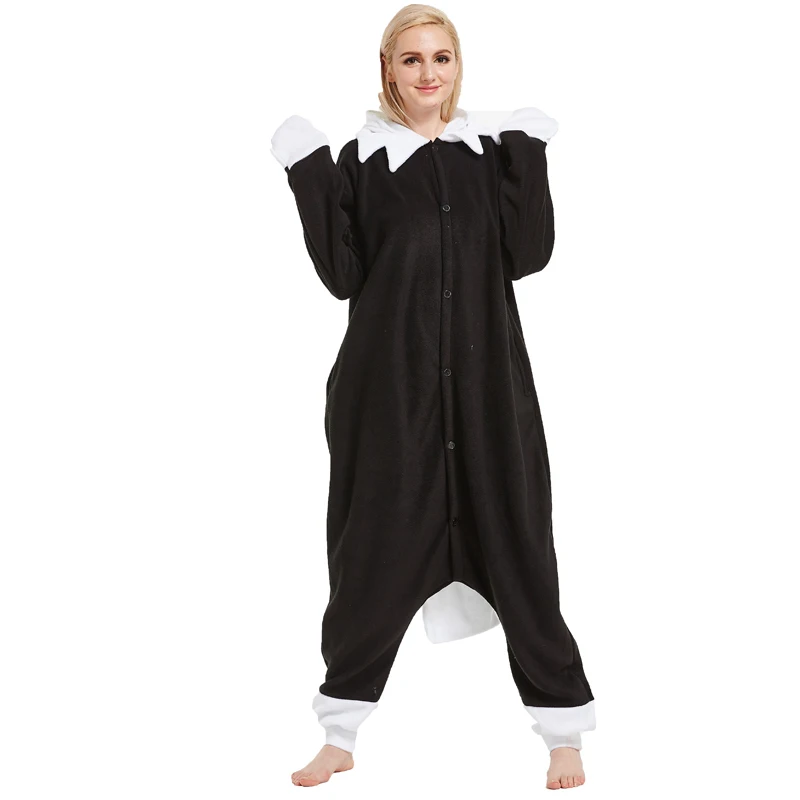 Kigurumi пижамы для взрослых Косплей Тигр собака слон Единорог Синяя Акула Onesie Lemur пижамы Домашняя одежда для вечеринок для женщин и мужчин