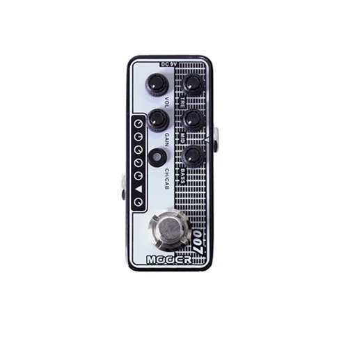 007 Regal Tone Mooer микро предусилитель винтажный усилитель симулятор гитарных эффектов Педаль Marshall MESA VOX усилитель ToneKing AMP симулятор - Цвет: 007 Regal Tone