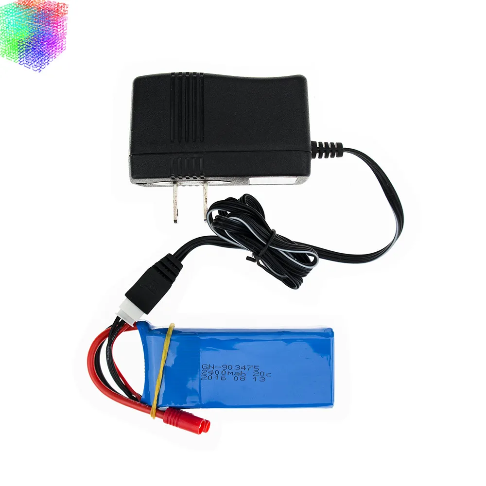7 4 v 2400mah batteies 3 шт X8C Lipo батарея и зарядное устройство для syma X8W X8G rc Quadcopter Дрон