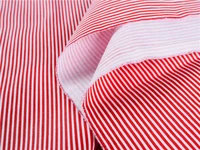 100cm160cm red fabric white stripes series cotton fabricdiy handmade patchwork cotton cloth home textile free shipping