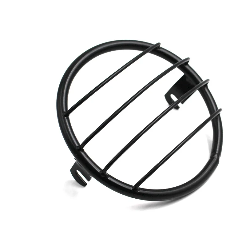 6 5 &quotретро мотоцикл фара Гриль боковое Крепление крышка W/кронштейн кафе