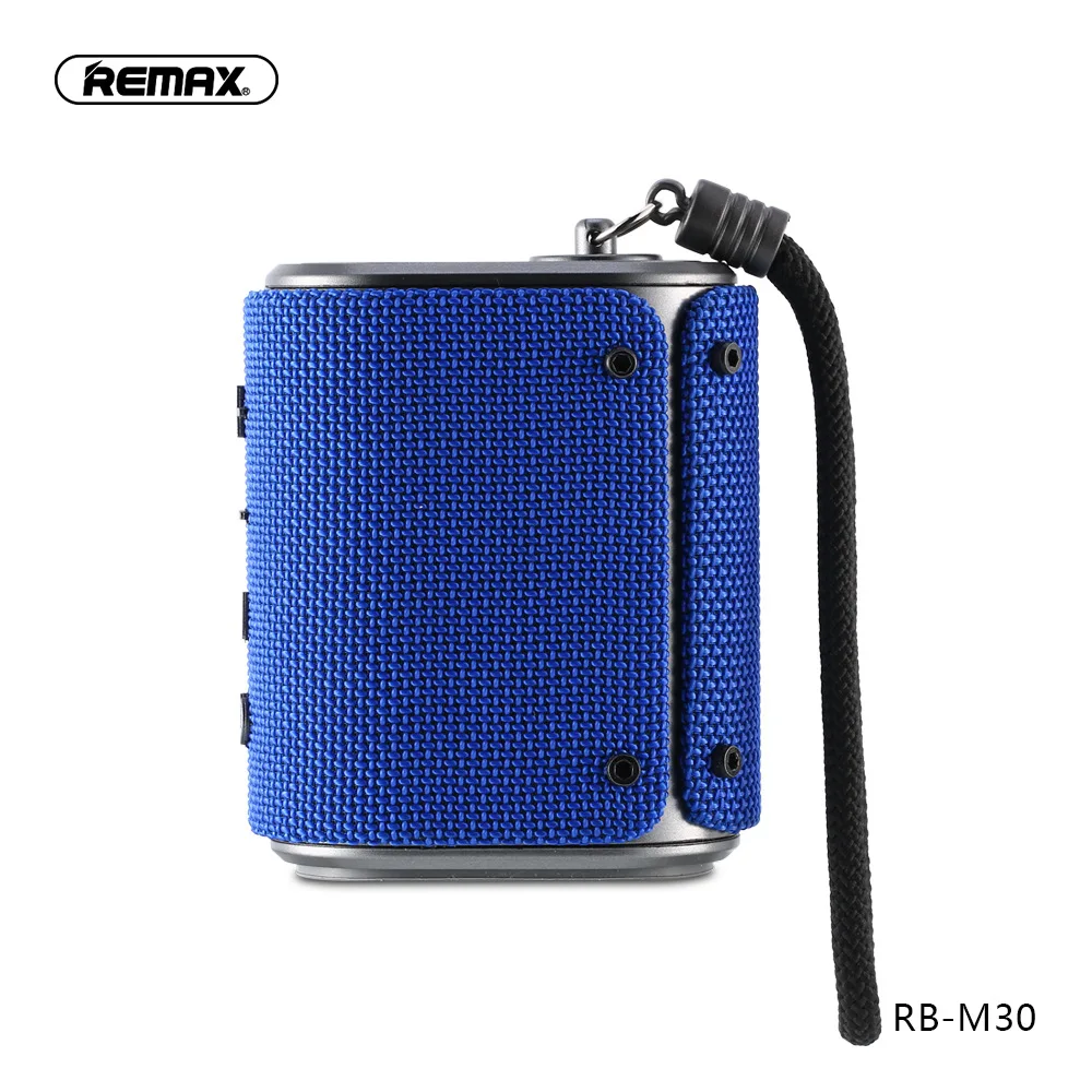 구매 Remax RB-M30 패션 야외 블루투스 스피커 IPX6 방수 먼지 방지 블루투스 4.2 내장 마이크 휴대용 스피커