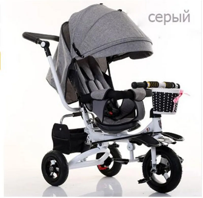 Детские тележки детские велосипед детский трехколесный вращающийся сиденье с