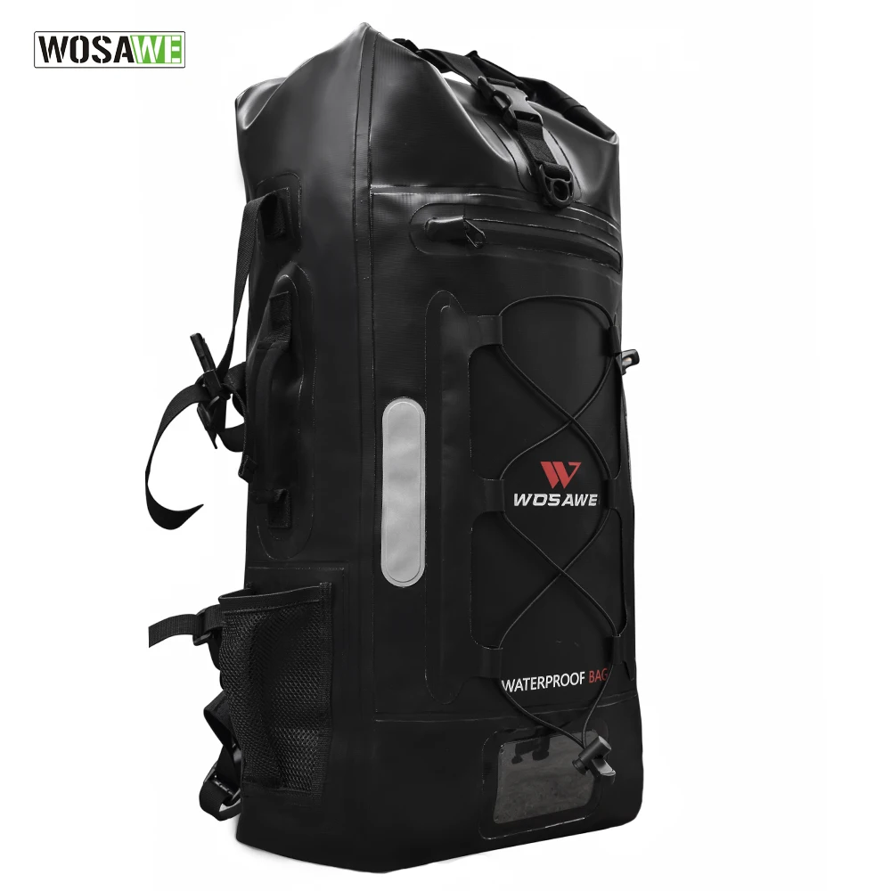 WOSAWE Водонепроницаемая велосипедная сумка MTB на открытом воздухе 30L большой
