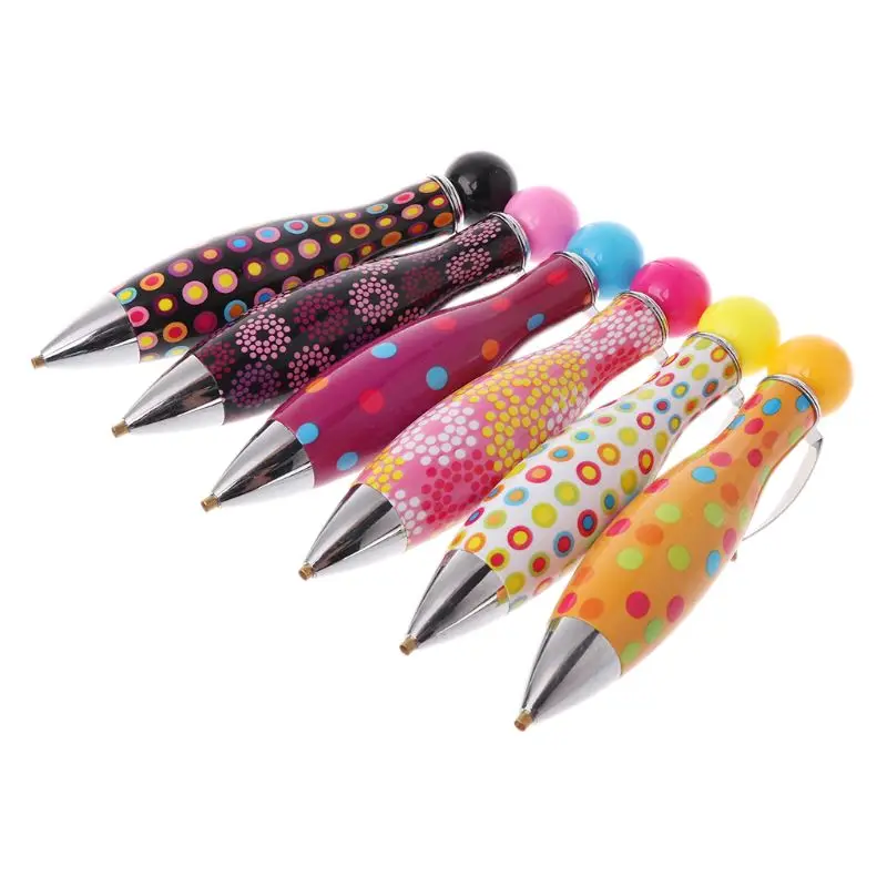 Красочная точка 5D алмазная картина вышивка крестиком точечная Дрель Ручка DIY для