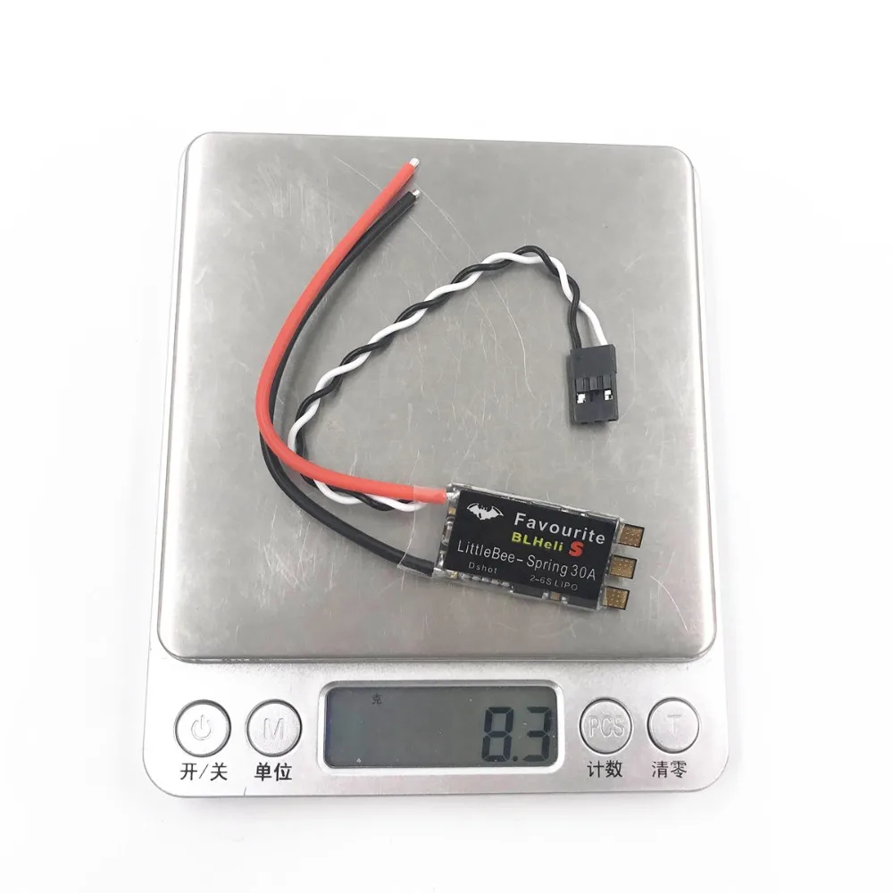 FVT LITTLEBEE Little bee BLHeli s SPRING 20A / 30A ESC 2 6 S поддерживает Mulitshot DSHOT Oneshot42 OneShot125