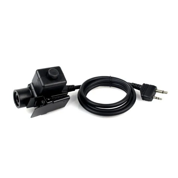 Element U94 Airsoft Headset PTT for Midland 2 Pin Radio free shipping | Спорт и развлечения