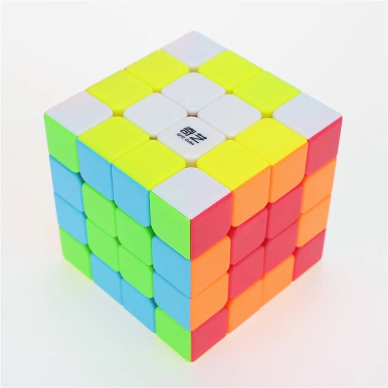 QiYi QI YUAN S 4x4 магический куб соревнования скорость головоломка Кубики Игрушки для детей Дети cubo stickerless матовый куб