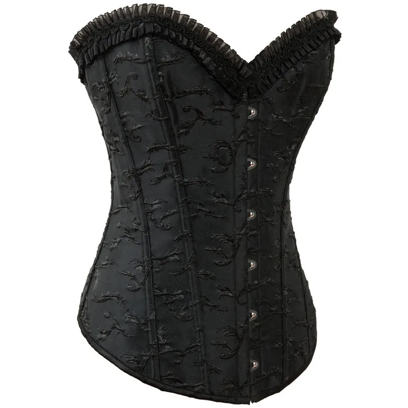 Модный сексуальный корсет для невесты S-XXL готический кружевной свадебный из