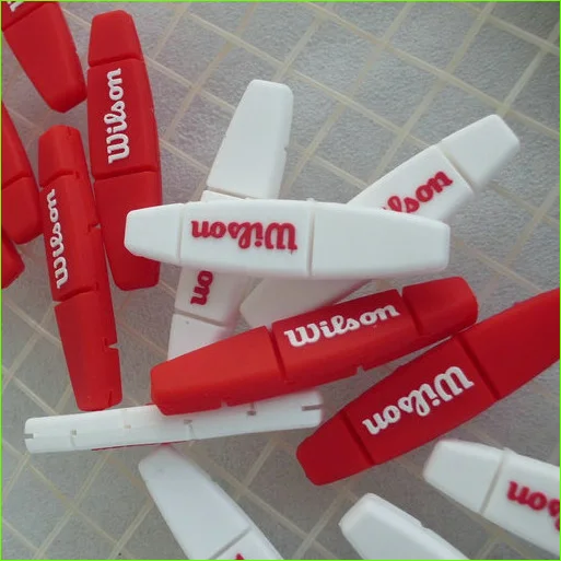 Красный Белый Длинный теннисная ракетка вибрации демпфер шок/теннис 10 шт./лот |