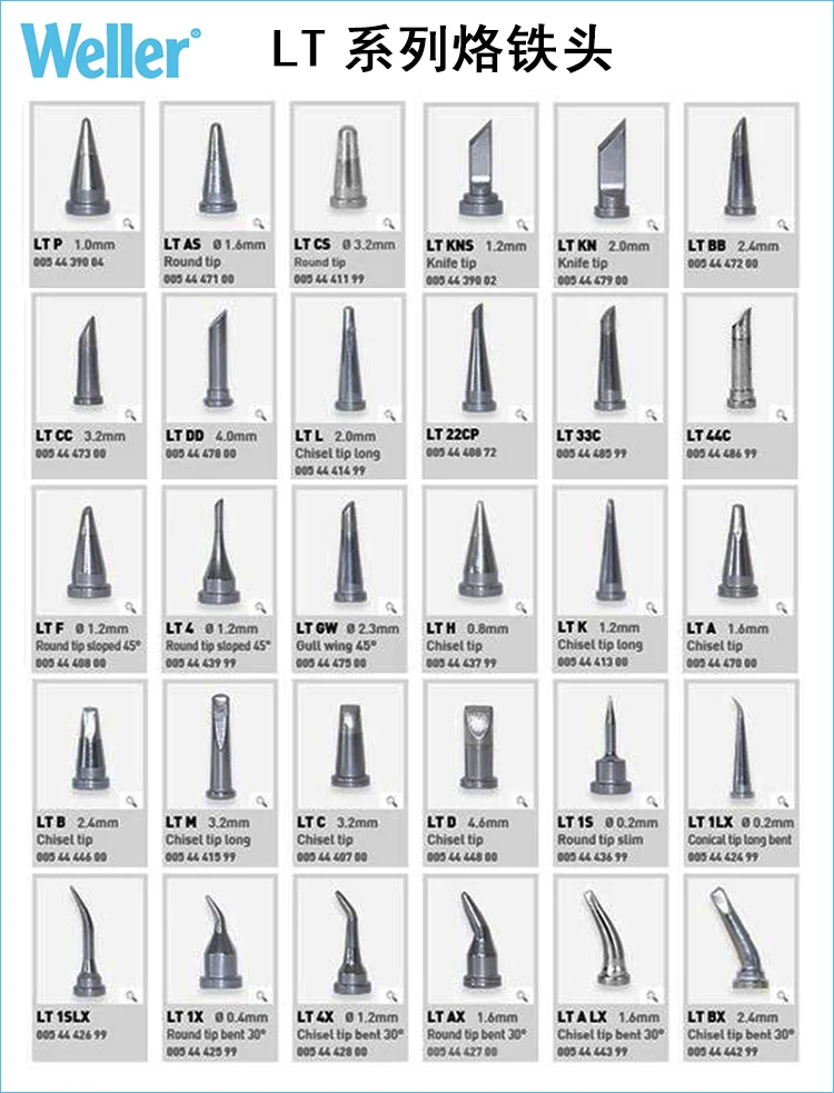 

Бессвинцовый LTI 0,25 мм для наконечников weller, паяльник для WS81 WSP80 MPR80 weller Tip 10 шт./лот