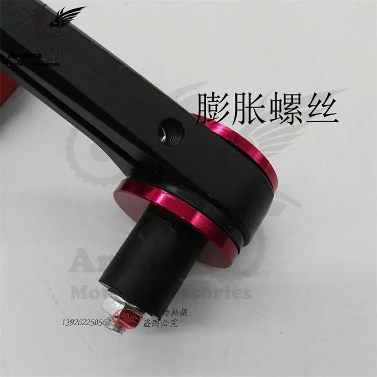 

Universal Bar End Rear Mirrors Moto Motorcycle Motorbike Scooter Rearview Mirror Side View Mirrors colorful black red gold white