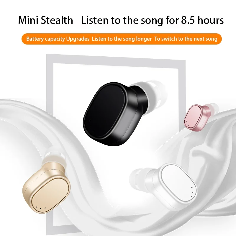 DISOUR X12 Wireless Bluetooth Earphone Mini Single Noise Cancelling Earbud For Xiaomi Portable Headset HandsFree fone de ouvido |