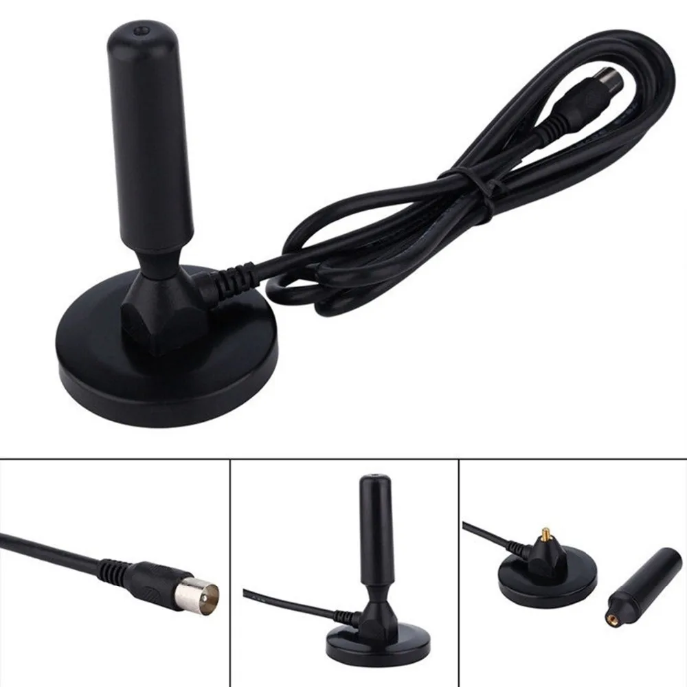 SOONHUA портативная комнатная ТВ антенна 1080P USB DVB-T цифровой приемник с магнитной базой для ТВ HD tv DTMB ATSC ISDB телеприставка