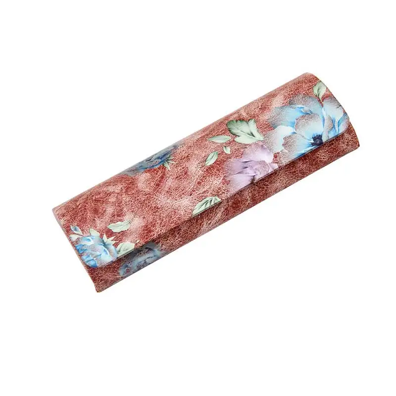 Red MLLSE, бренд, женские солнцезащитные очки, коробки, несколько типов, Ретро стиль, с принтом, Чехол для очков, портативный, элегантный, женский, Чехол для очков s - Цвет: Red
