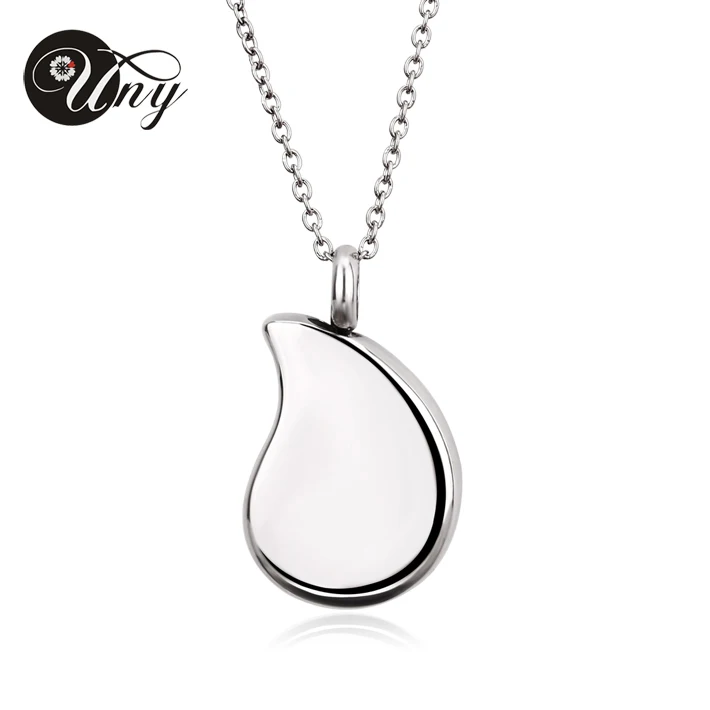 Uny Лидер продаж кремации украшения урна Цепочки и ожерелья Нержавеющая сталь