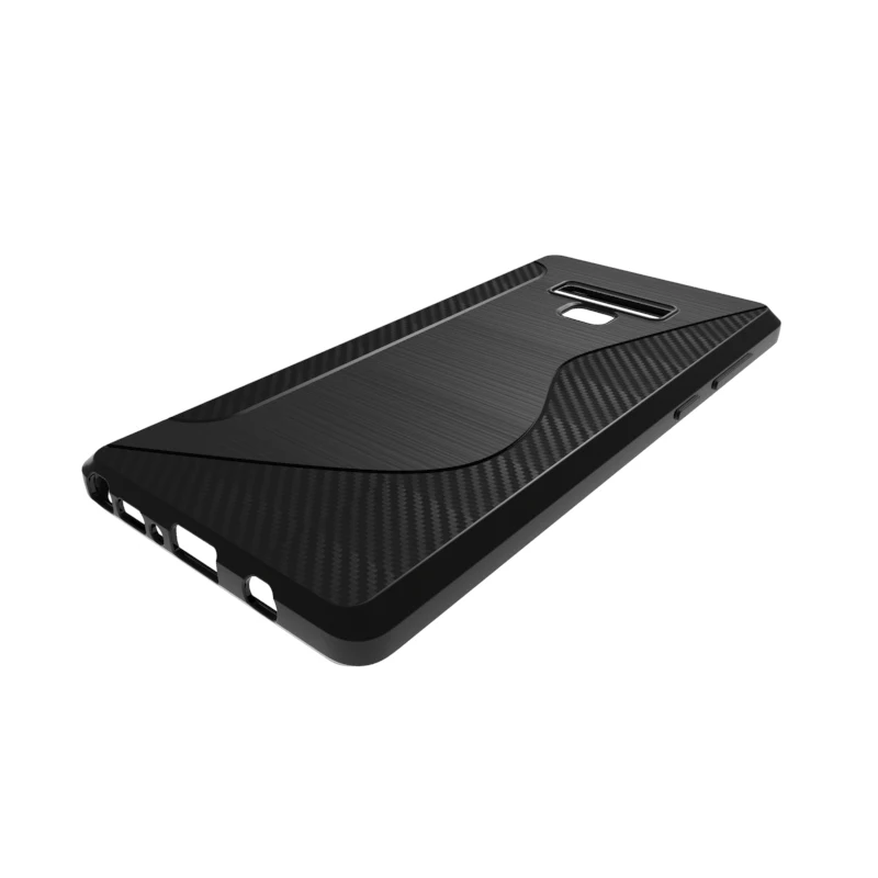 10pcs/lot.black shockproof Anti-skid S Line TPU Gel Skin Case Cover For Samsung galaxy note 9 |