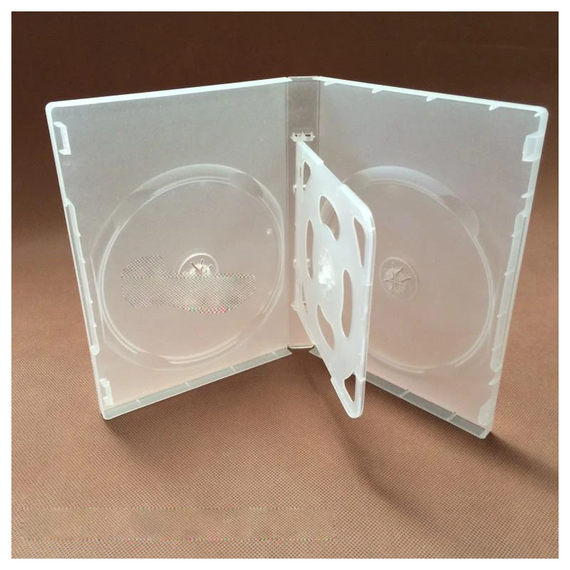 188X135X20mm Новый 1 шт. 4DVD прозрачный мягкий пластиковый чехол держатель вставки/4