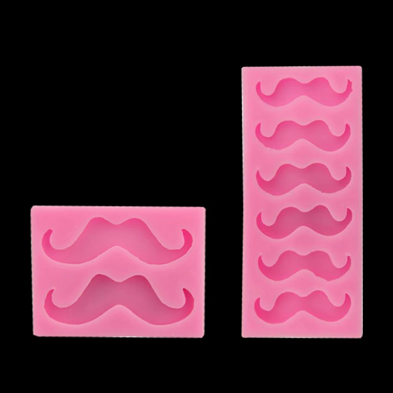 Санта Клаус украшение борода силиконовая форма Шоколадные конфеты качество