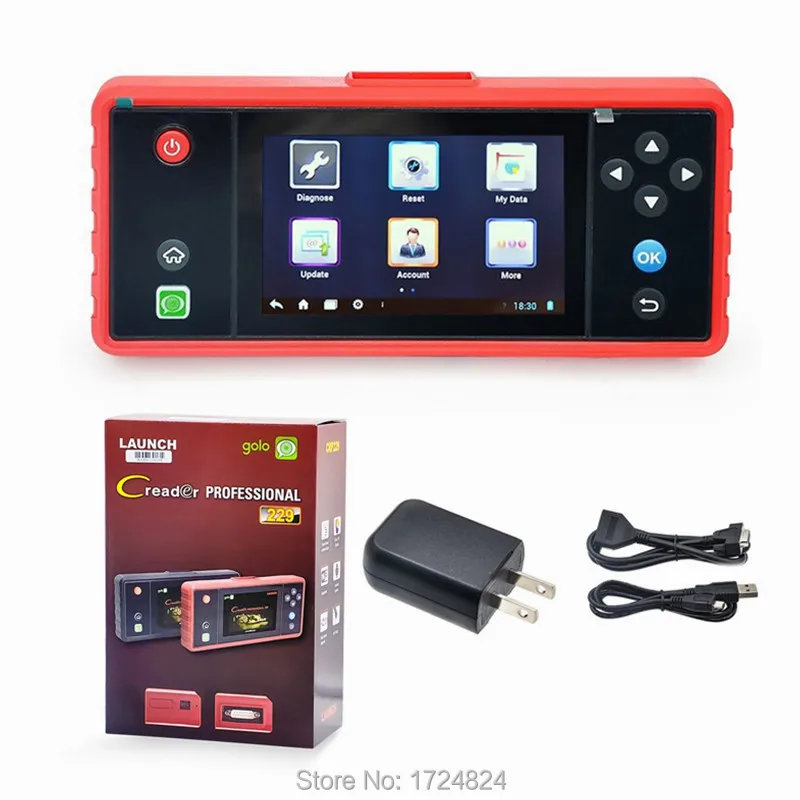 100% Оригинальные Старт Creader crp229 touch 5.0 &quotAndroid Системы OBD2 полный диагностический