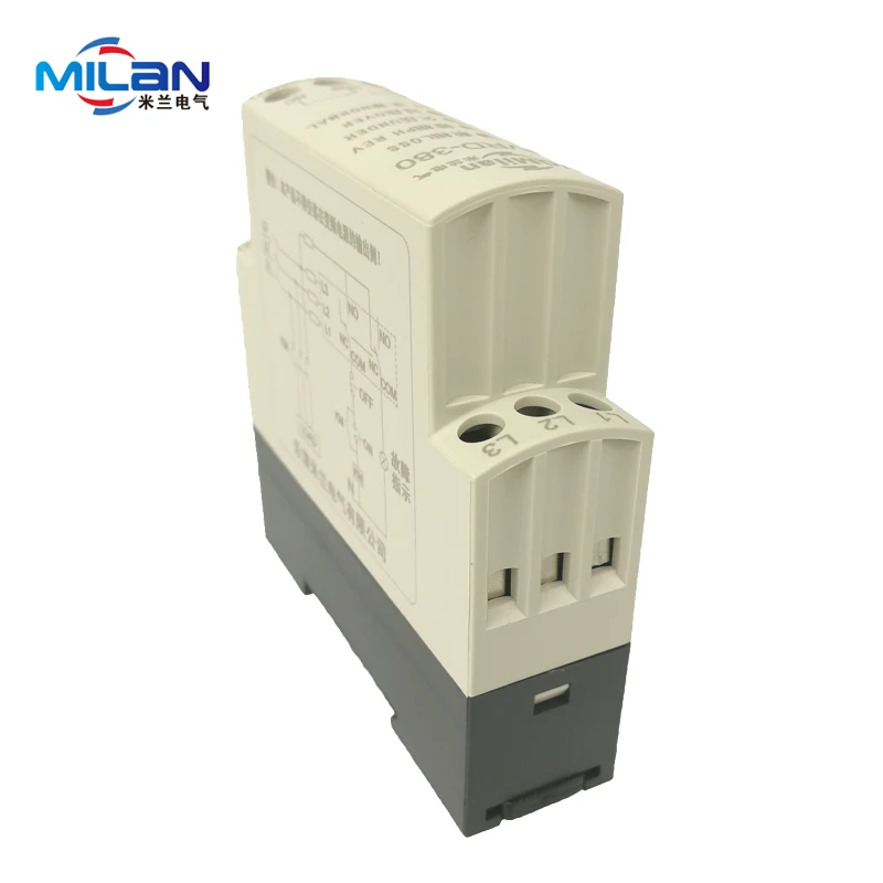 1PCS JVRD-380 Overvoltage and undervoltage broken phase sequence protector / three-phase power supply monitor relay | Обустройство