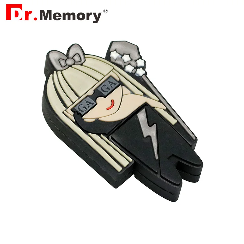 Элегантная женская модель GaGa, флеш-накопитель, 64 ГБ, флеш-диск USB 2,0, 4 ГБ, 8 ГБ, 16 ГБ, 32 ГБ, карта памяти, персональный флеш-накопитель, креативный подарок