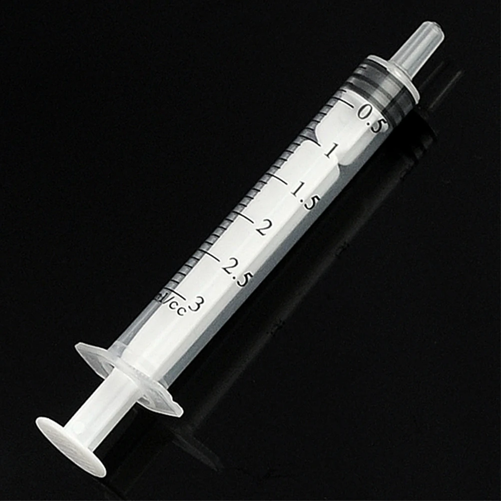 

3mL Disposable Sampler Plastic Syringe 10pcs Cubs Measuring Nutrient Hydroponic Reusable Large Hydroponics Nutrient Measuring