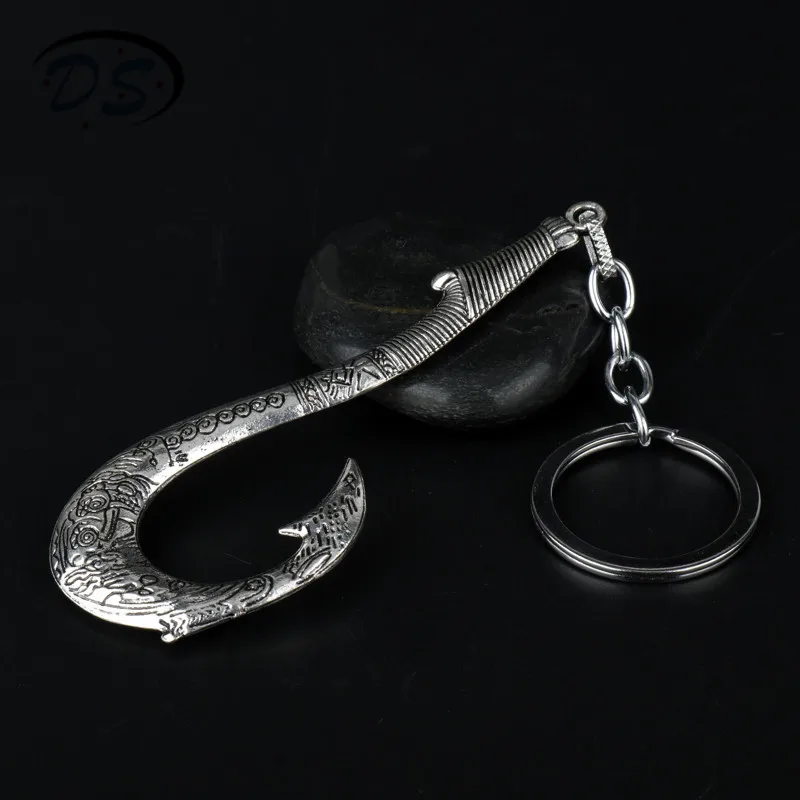 Cartoon Anime Jewelry Fishing Hook Pendants Keychain Tuna Keyrings Key Chains chaveiro llaveros | Украшения и аксессуары