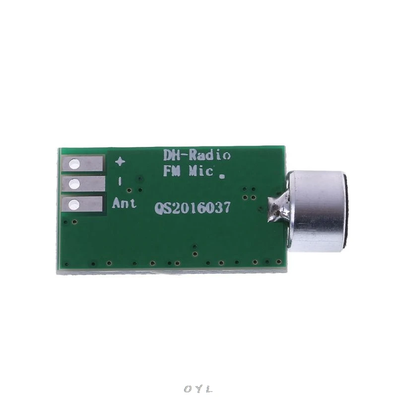 Transmitter Module 88MHZ-108MHZ 0.7-9V Mini Bug Wiretap Dictagraph Interceptor MIC V4.0 Core Board | Электроника