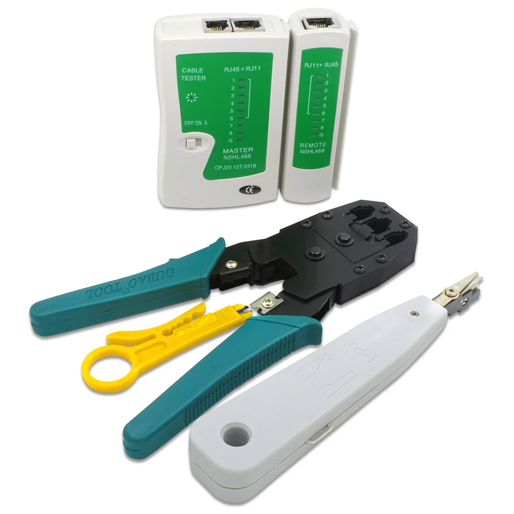 Набор сетевых инструментов комбинированный набор из 5 комплектов сетевого