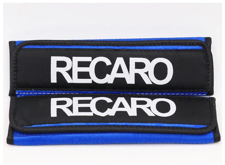 JDM СТИЛЬ RECARO предохранительный ремень безопасности Чехол плечевой ремень колодки для гоночного автомобиля ремень безопасности