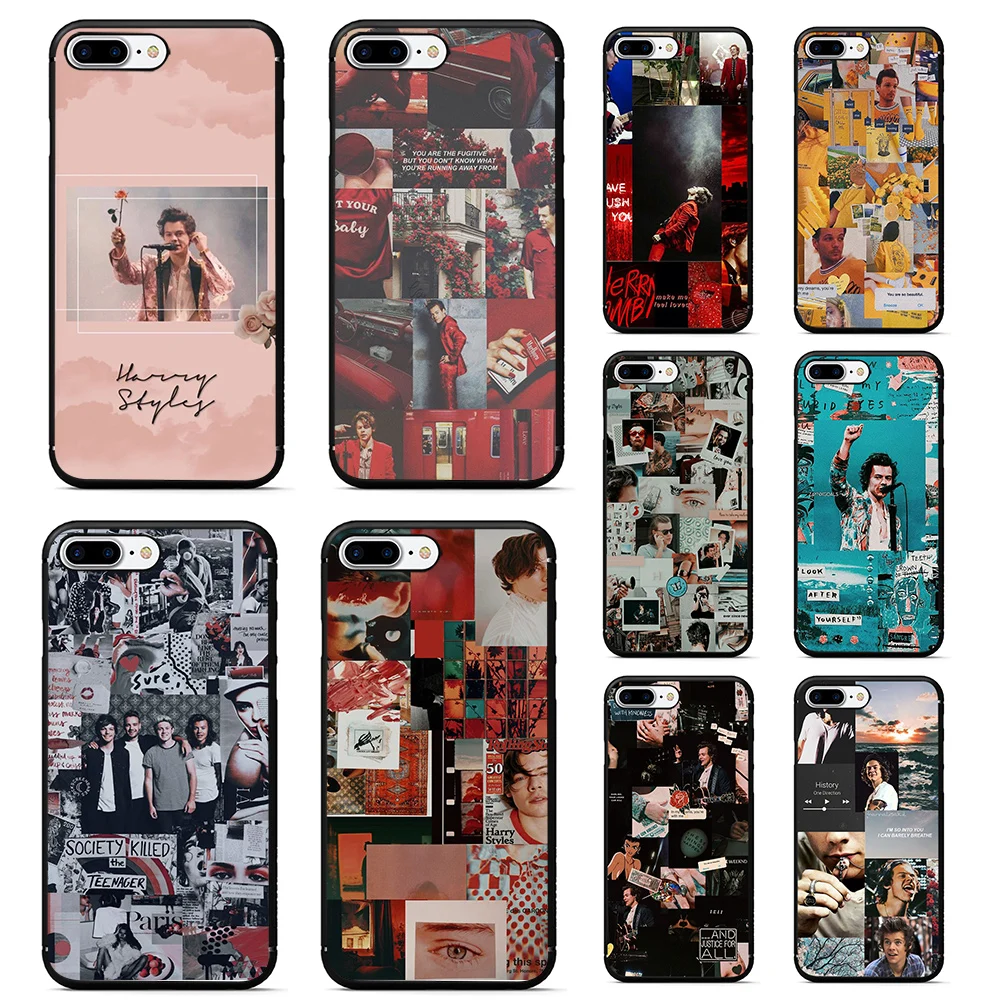 One Direction Harry Stylescase для iphone 7 plus мягкие чехлы телефонов из ТПУ 6 6s X XR XS MAX coque