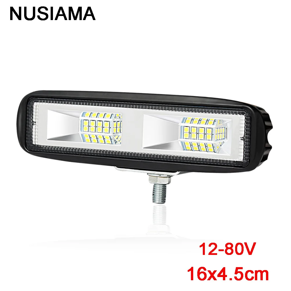 12 В 24 В Автомобильный светодиодный рабочий светильник 4x4 Led бар внедорожный прожектор Combo сигнальные огни Мотоцикл Грузовик ATV аксессуары противотуманная фара - Цвет: J