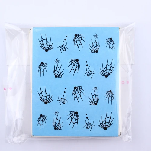 33 шт вихревые цветы искусство ногтей Водные Наклейки татуировки для передачи