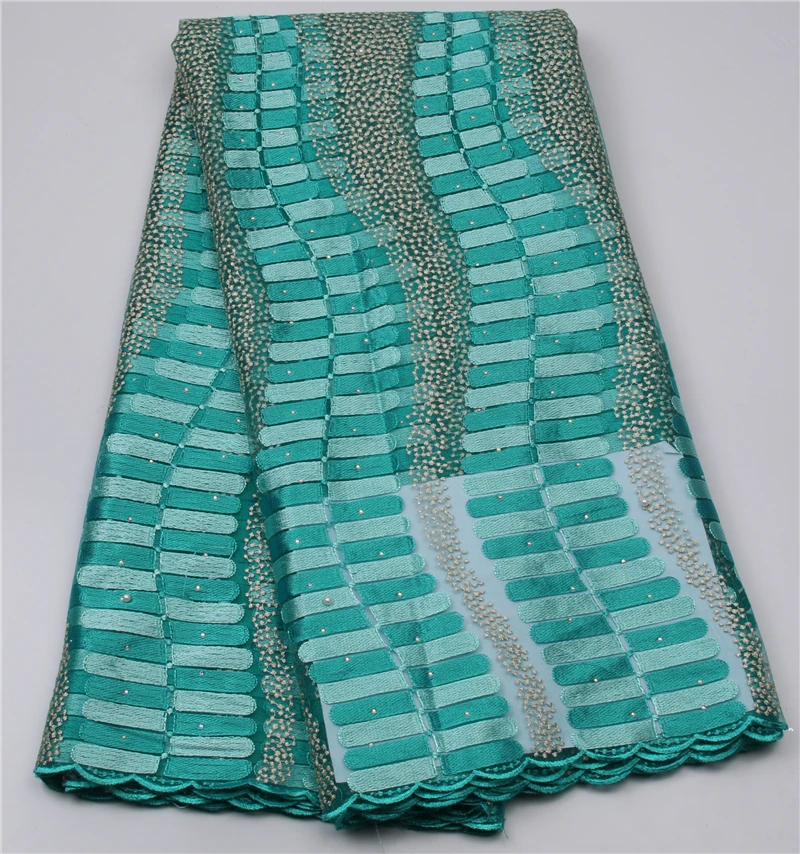 Mr. P Африканского Прекрасный Дизайн Моды С Камнями Французский Чистая кружева