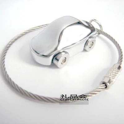 

automobile keychain key ring creative wire rope key chain 3D car keychain for men chaveiro portachiavi llaveros christmas gift
